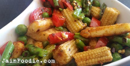 Spicy Grilled Vegetables